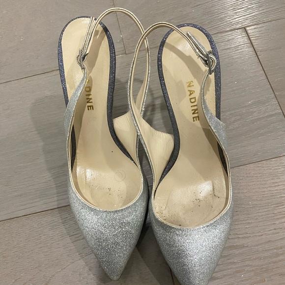 Vero cuoio Nadine sliver and gold pump - Picture 2 of 4